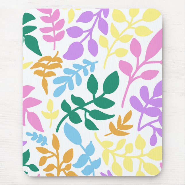 Colorful foliage mouse mat (Front)