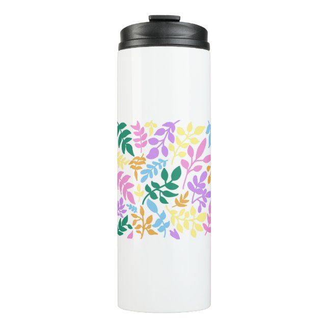 Colorful foliage thermal tumbler (Front)