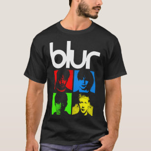 Colorful Folk Band With White Typography T-Shirt