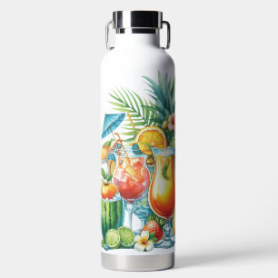 COLORFUL FRUITY SUMMER DRINKS & FRUITS WATER BOTTLE