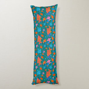 Colorful Fun Fish in the Sea Body Pillow
