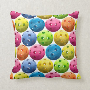 Colorful, fun Pickleball Pillow