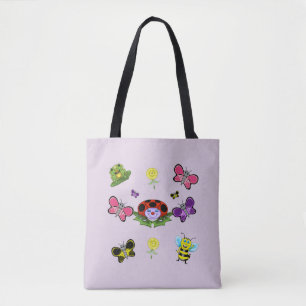 Colorful Garden Tote Bag