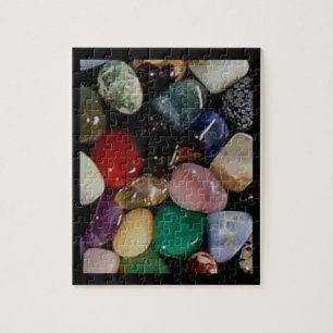 Colorful Gem Stones Jigsaw Puzzle