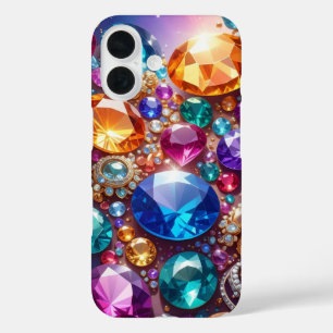Colorful Gems & Jewels iPhone / iPad case