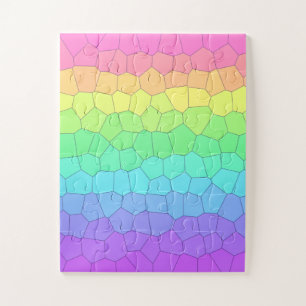 Colorful Geometric Easy Puzzle