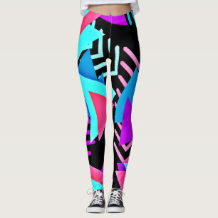 Colorful Geometric Leggings