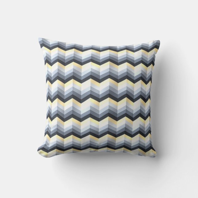 Colorful Geometric Pattern  Cushion (Front)