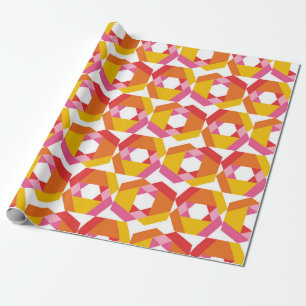 Colorful Geometry minimalistic artwork seamless pa Wrapping Paper