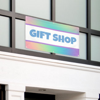 Colorful Gift Shop Store Banner