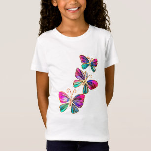 Colorful Glying Butterflies T-Shirt