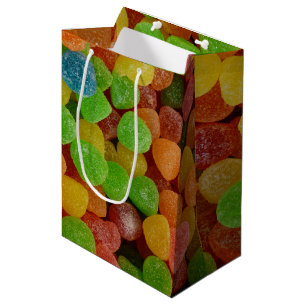 Colorful Gumdrops Candy Medium Gift Bag