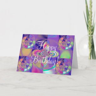 Colorful Happy Birthday! Card