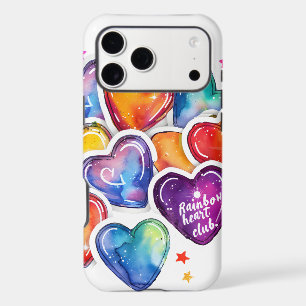 Colorful Heart Art Gift, Self Love Illustration