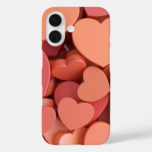 Colorful Heart Cluster Case-Mate iPhone Case (Back)