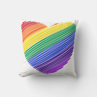 ColorFul Heart Cushion