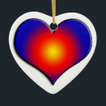 COLORFUL HEARTS CERAMIC TREE DECORATION<br><div class="desc">Colourful and vibrant hearts</div>