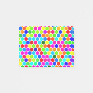 Hexagonal Post It Notes Sticky Notes Zazzle Uk