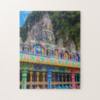 Colorful Hindu Temple Malaysia Travel Photo