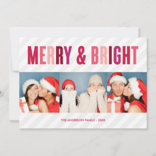 COLORFUL HOLIDAY PHOTO CARD