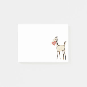 Colorful Horse Pattern Post-it Notes