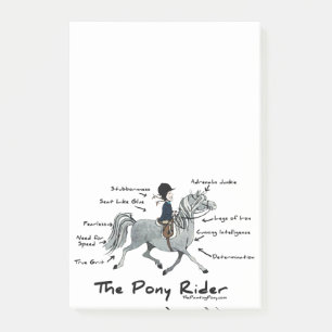 Colorful Horse Pattern Post-it Notes