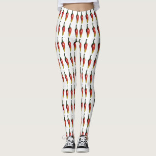 Colorful Hot Peppers  Custom Leggings