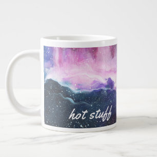 Colorful Hot Stuff, Purple Giant Coffee Mug