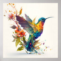 Colorful Humminbird 
