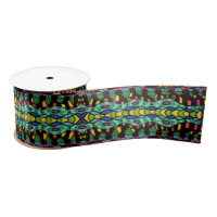 Colorful Hypnotic Geometric Abstract Art Pattern