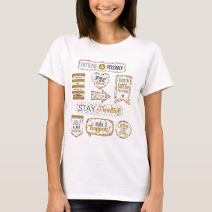 Colorful Inspirational Quotes T-Shirt