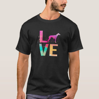 Colorful Italian Greyhound Dog Mom Gifts Italian G T-Shirt