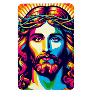 Colorful Jesus magnet! Magnet