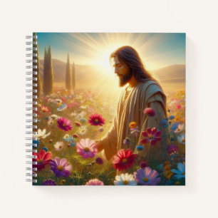 Colorful Jesus notebook! Notebook