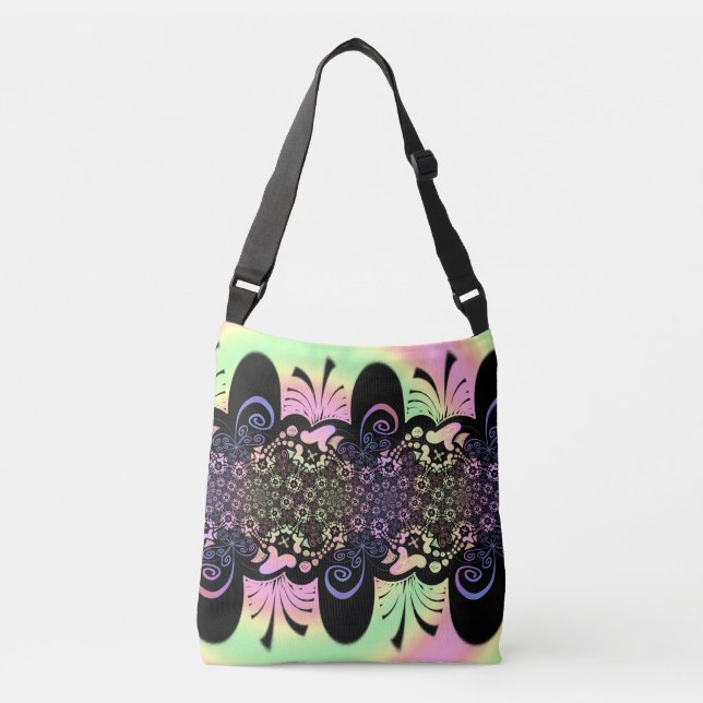 Colorful Jimette Design shoulder bag (Front)