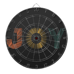Colorful Joy Dartboard