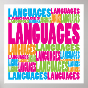 Colorful Languages Poster