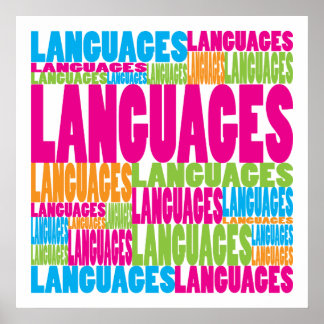Colorful Languages Poster