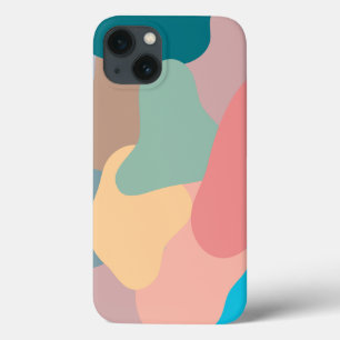 Colorful Line Phone Case Abstract Art Cover iPhone