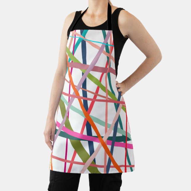 Colorful Lines  Apron (Insitu)