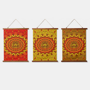 Colorful Lion Hanging Tapestry