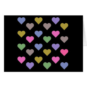 Colorful Love Hearts