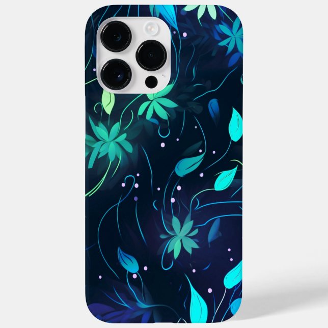 COLORFUL MAGICAL FLOWER ART DESIGN Case-Mate iPhone CASE (Back)