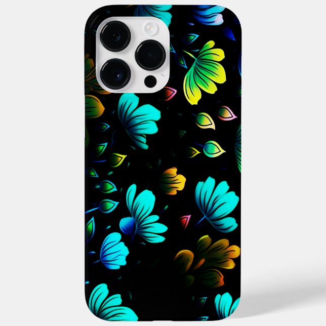 COLORFUL MAGICAL FLOWER ART DESIGN Case-Mate iPhone CASE (Back)