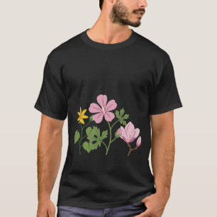 Colorful Magnolia Flowers Nature T-Shirt