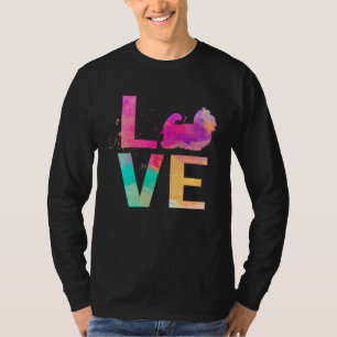 Colorful Maltese Dog Mom Maltese T-Shirt