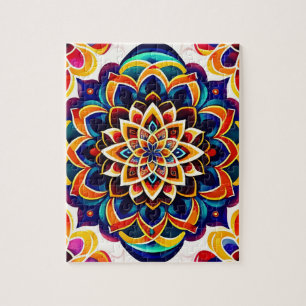 Colorful Mandala Jigsaw Puzzle