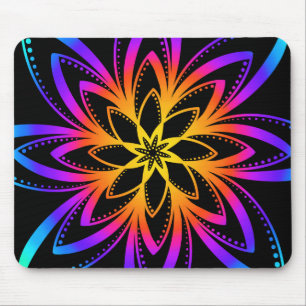 Colorful Mandala Mouse Pad
