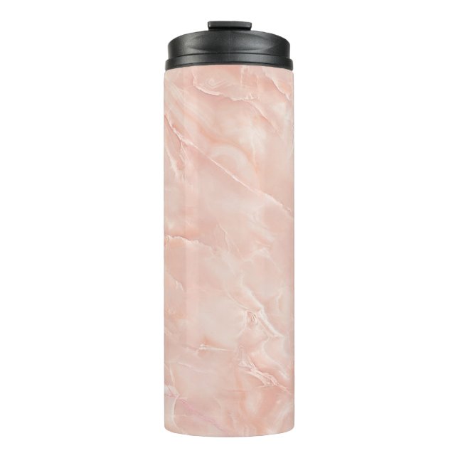 colorful marble texture and backgroundabstract, an thermal tumbler (Front)