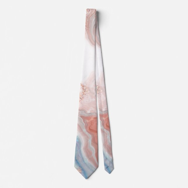 Colorful Marble  Tie (Front)